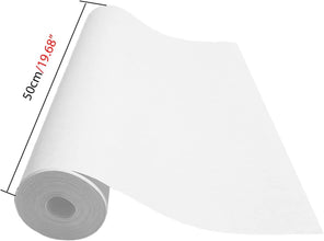 Art Paper Roll Replacement for Kid's Art Easel - White Drawing Paper Roll - Painting Sketching Paper for Easel Paper, Bulletin Board Paper, Wall Art, Gift Wrap - 19.6