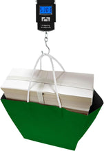 50 Pack Medium Green Paper Gift Bags with Handles, Ideal for Weddings, Events, Shopping, Green Kraft Paper Bags, Bulk Gift Bags, Green Craft Bags with Handles, 21x11x27cm, 8.3