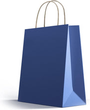 30 pcs Brown Paper Gift Bags 15 x 8 x 21cm, 5.9 x 3.1 x 8.2 inches, Gift Bags Medium Size, Kraft Paper Bags with Handles Bulk Wedding Party Favor Bags, Kraft Bags, Grocery Shopping Bags, Retail Merchandise Bags Gift Sacks