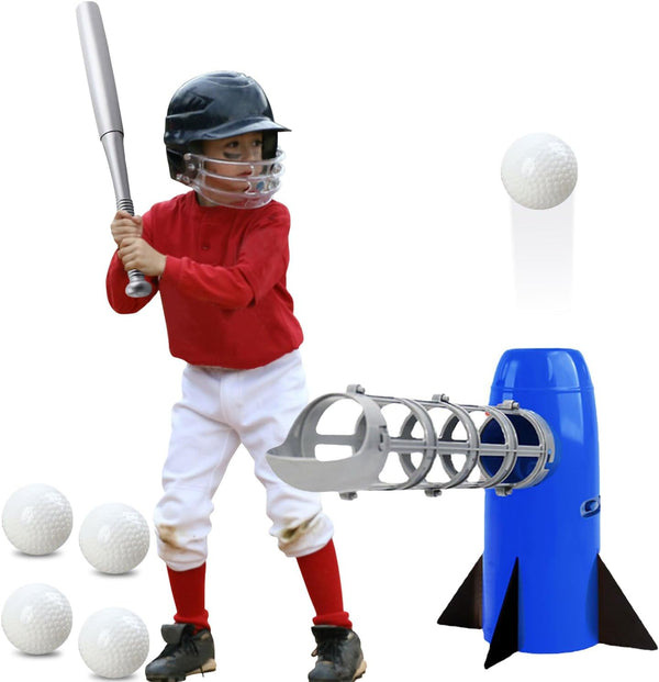 Kids Pitching Machine Rocket Kids Baseball Trainer