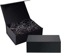 2PCS Bridesmaid Gift Box Galore: Present Your Token of Love in Kraft Boxes with Lids - Magnetic Closure Ensures Safety and Grandeur (Kraft,33 * 25 * 12)