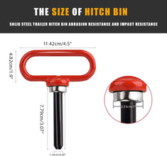 Magnetic Hitch Pin,1/2