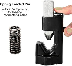 Hammer Battery Lug Crimper Tool Heavy Duty Lug Cable Hammer Crimping Tool,Hammer Cable Crimper for Crimps Battery and Welding cables Fit for Crimps Battery and Welding cables 8 AWG TO 0000 Wire Gauge