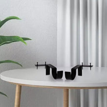Black Tap Bracket - No Drill Curtain Rod Bracket 1