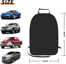Car Kick Mats Back Seat Protector for Kids,Auto Seat Back Kick Protectors Mat Waterproof Protection from Dirt,Mud,Scratches, Stains,Scuffs Marks,Premium Oxford Fabric Car Kick Mats Fits Most Cars,2pcs