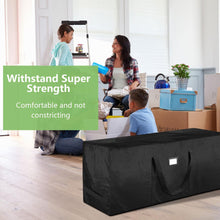 1-Pack Extra Large Moving Bags With Zippers Rug Storage Bag Totes For Storage Oversized Tote Bag Christmas Decoration Storage Christmas Storage Bag Foldable Duffle Bag For Travel Moving, 127x40x50cm