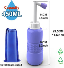 Peri Bottle for Postpartum Care 450ml 15.2 Oz Squirt Bottle Portable Travel Bidet for Different Needs Peri Wash Bottle for Baby Female and Bedridden Patient for Postpartum Essentials, Feminine Care (1Pcs)