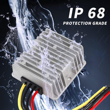 48V 36V to 12V 20A 240W Automatic Buck Boost Converter DC Step Down Voltage Converter Voltage Regulator Reducer Transformer DC/DC Power Supply Module Buck Transformer for Golf Cart Club Car forklifts