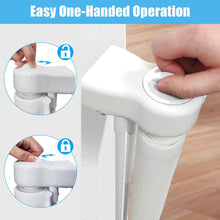Versatile Retractable Baby and Pet Gate Retractable Fence Outdoor Baby Gates for Decks for Doorways up to 177