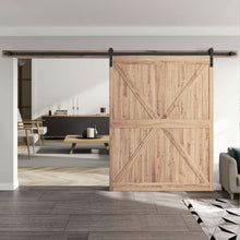 2M/6.6FT Sliding Barn Door Track Hardware Kit Barn Door Hardware kit Barn Door Track Sliding Door Hardware Kit with Dual Stopper Options Fit Bedrooms Living Rooms for 36in-40in Wide Sliding Door,6.6FT