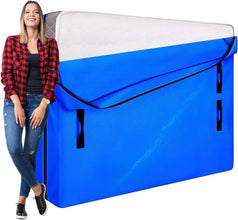 Full Mattress Bags For Moving Cover Mattress Full Size Mattress Storage Bag Full Size Mattress Bag For Disposal Full Mattress Disposal Bag Full Mattress Cover Full Size Bed (Full Size,196x145x38cm)