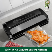 Vacuum Food Sealer Roll Bags 2 Pack, 28CMx15M, Compatible with All Vacuum Seal Machines, BPA Free, Durable Commercial Grade, Food Save Bags Rolls for Vacuum Sealer Fridge, Freezer, and Sous Vide
