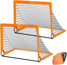 Kids Soccer Goal Pop Up Soccer Goals Set for Backyard Easy Assembly Play Soccer Net for Backyard Football Net for Kids and Adults Soccer Training Equipment Portable Pop Up Goals Soccer